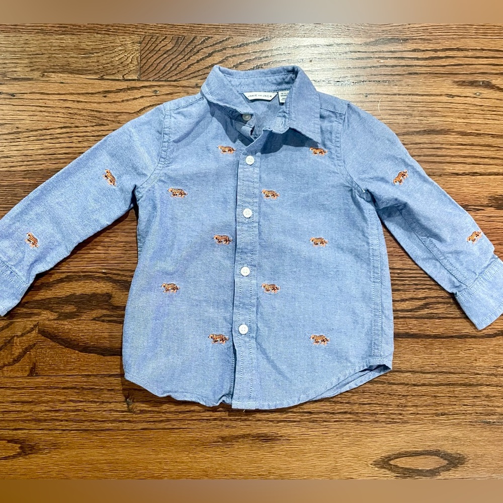 Janie and Jack Button Down